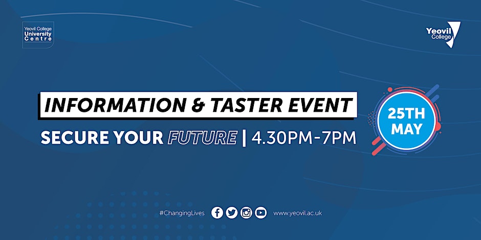Featured image for “Yeovil College May Information Event and Taster Sessions”